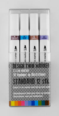 Design twin marker standard 12 stk