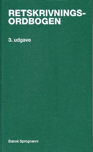 Retskrivningsordbogen, 3.udg.
