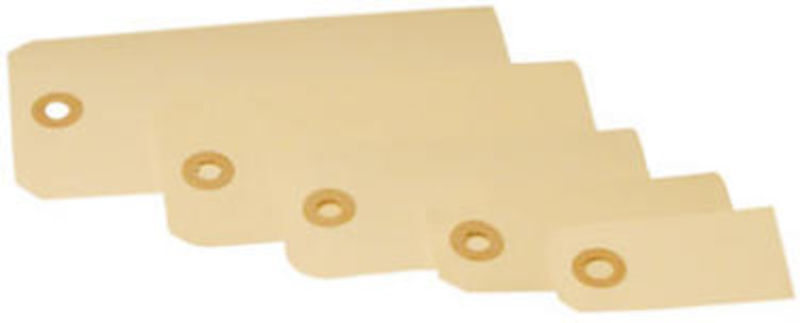 Manillamærke A3 50x100mm 1000stk