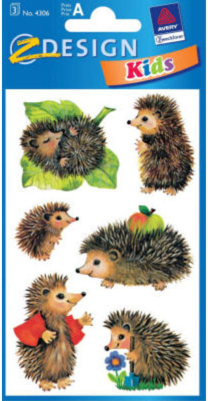 STICKERS PINDSVIN 3 ARK