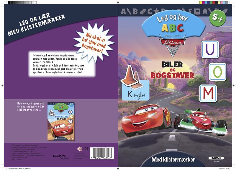 Aktivitetsbog cars - abc