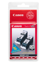 Canon PGI-520 sort dobbeltpakke
