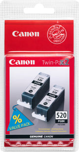 Canon PGI-520 sort dobbeltpakke