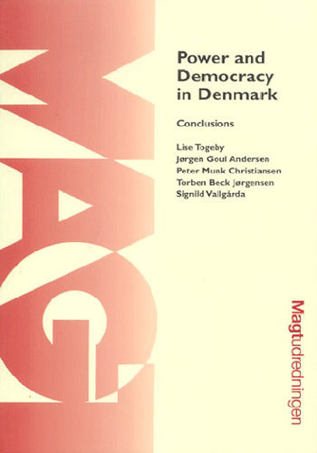 Power and Democracy in Denmark