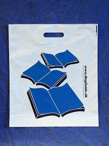 DdB Polyletpose P2, Blå bøger 18,5x32cm.pr.Mille