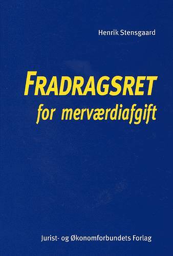 Fradragsret for merværdiafgift