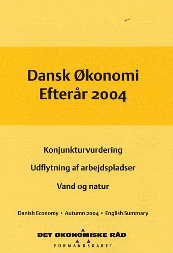 Dansk økonomi, efterår 2004