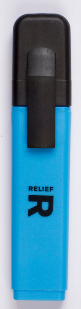 Highlighter Relief blå