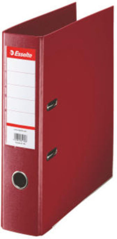 BREVORDNER ESSELTE STD PP A4 75MM BORDEAUX