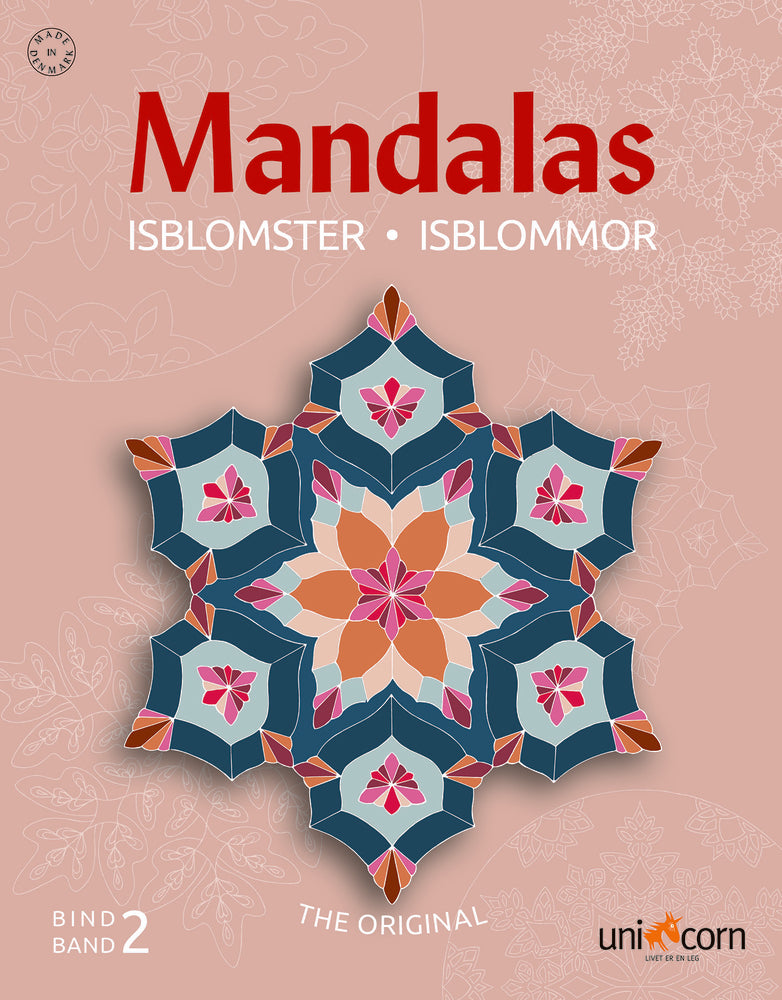 Mandalas Malebog Isblomster Bind 2