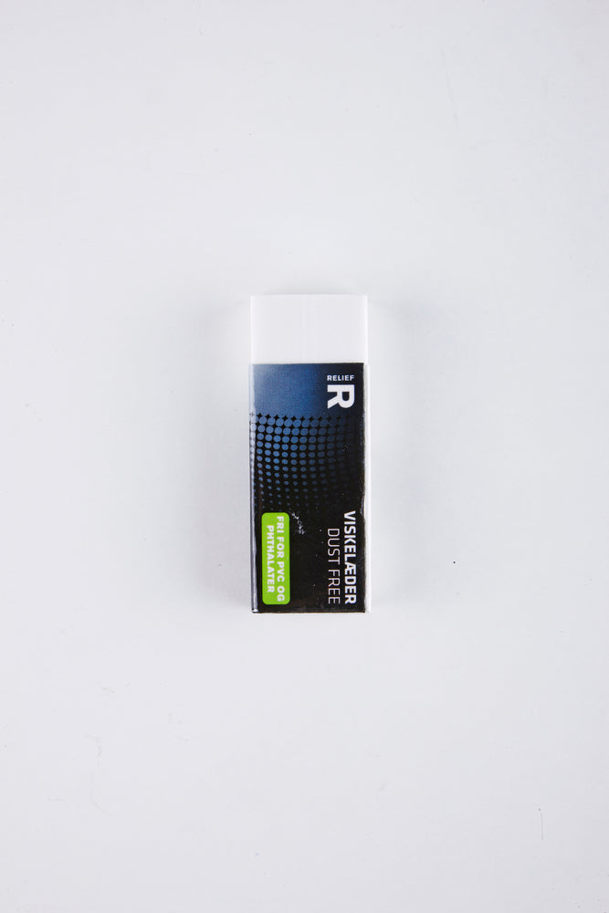 Relief viskelæder premium