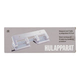 Hulapparat 4 huls Relief sølv