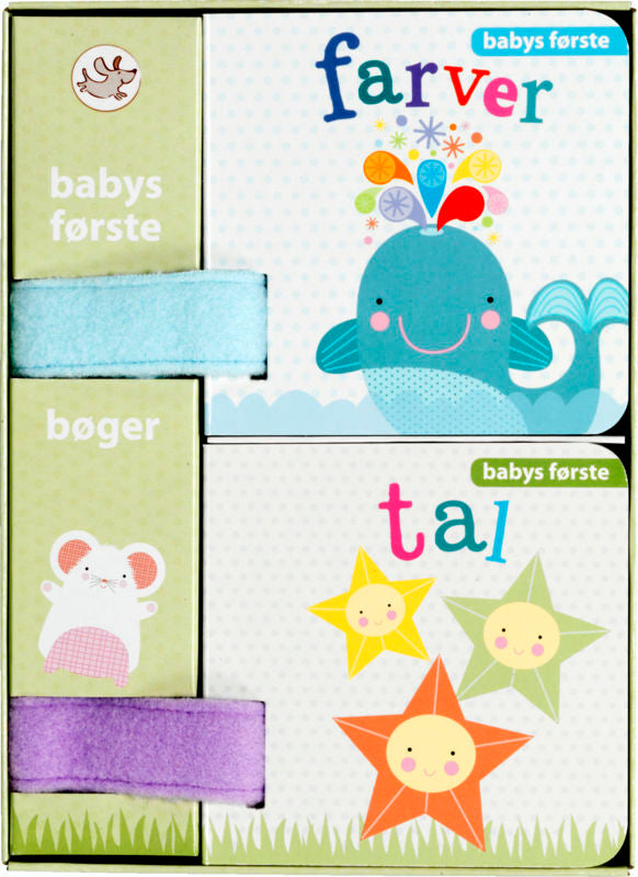 Babys første bog farver/tal