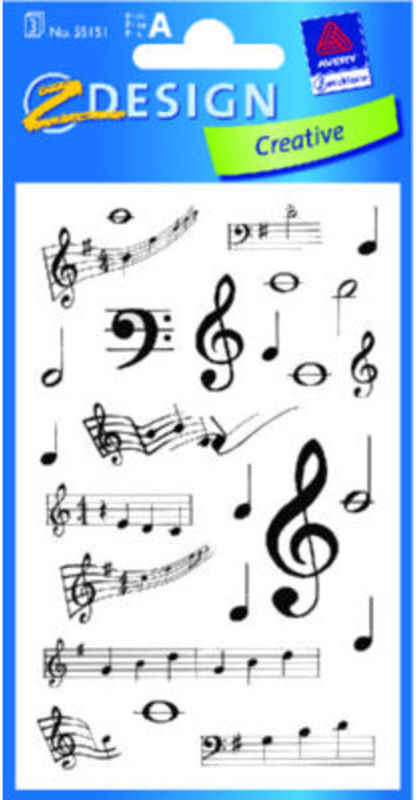 STICKERS AVERY CRE PAPIR NODER