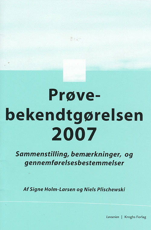 Prøvebekendtgørelsen