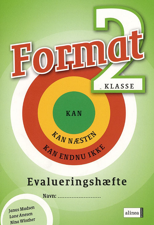 Format 2, Evalueringshæfte