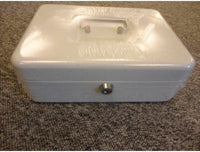 Pengekasse hvid 25 x 18 x 7,5 cm