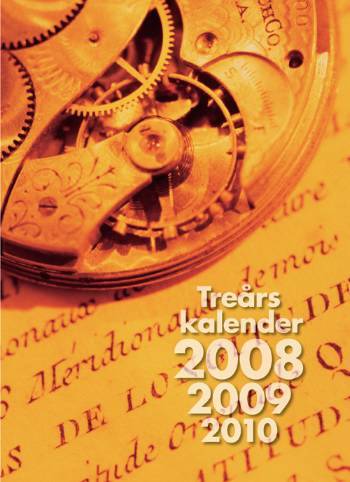 Treårskalender 2008. 2009. 2010