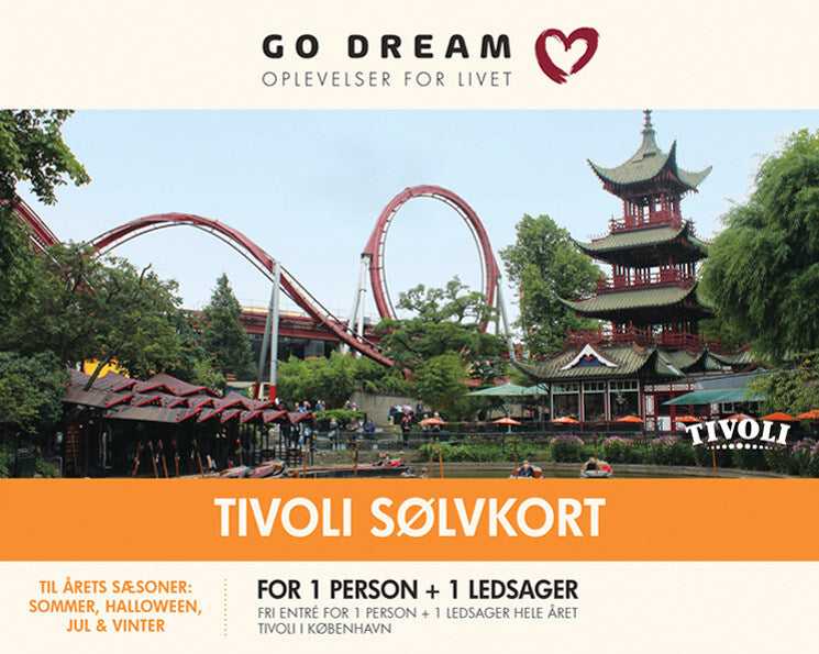 GO DREAM tivoli sølvkort