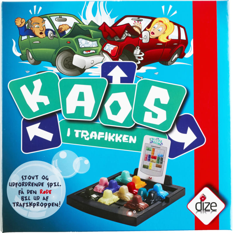 BRÆTSPIL KAOS I TRAFIKKEN
