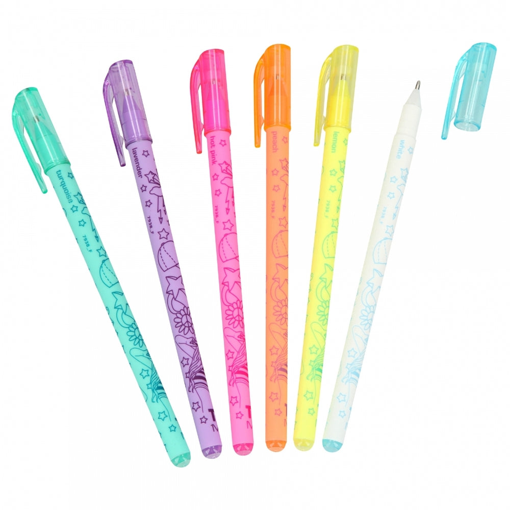 TOPModel gelpensæt neon