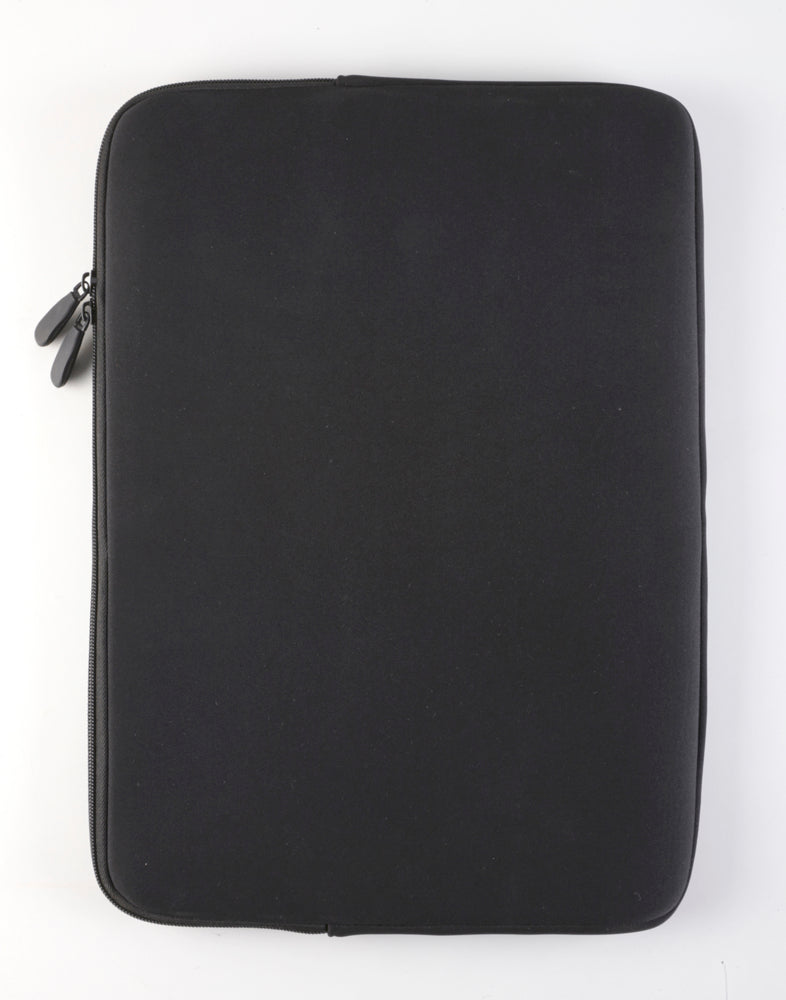 Sleeve neopren ensfarvet sort 15"