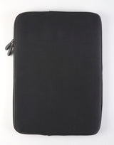 Sleeve neopren ensfarvet sort 15"
