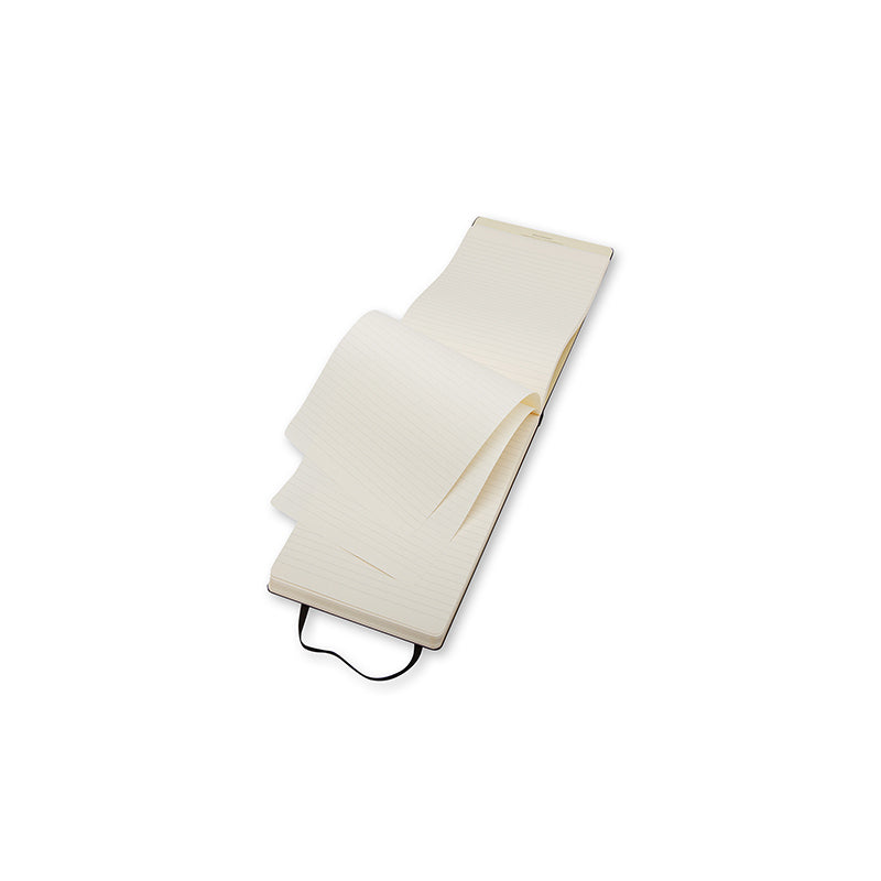 Notesblok reporter Moleskine pocket sort m/linjerede ark har