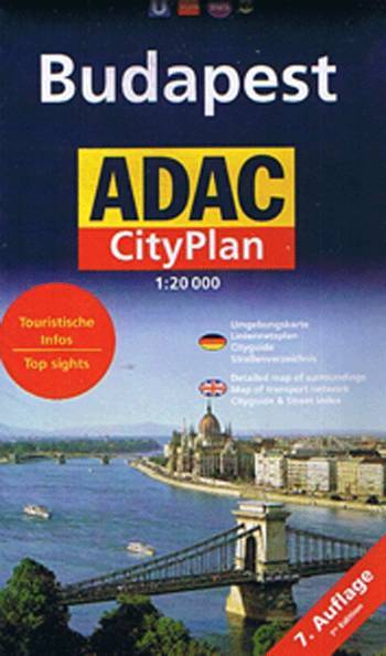 Budapest, ADAC CityPlan