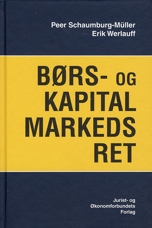 Børs-og kapitalmarkedsret 4. udg.