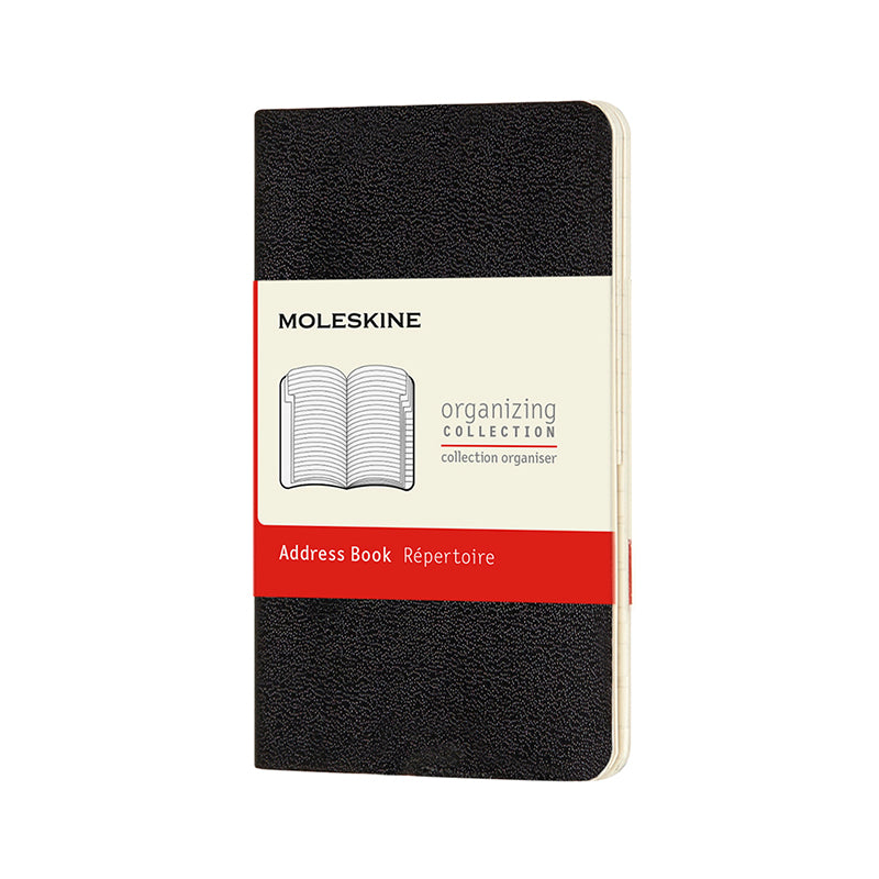 Adressebog Moleskine volant  xs black