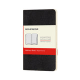 Adressebog Moleskine volant  xs black