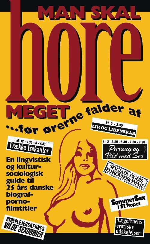 Man skal hore meget ...