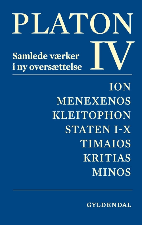 Platon. Bind 4