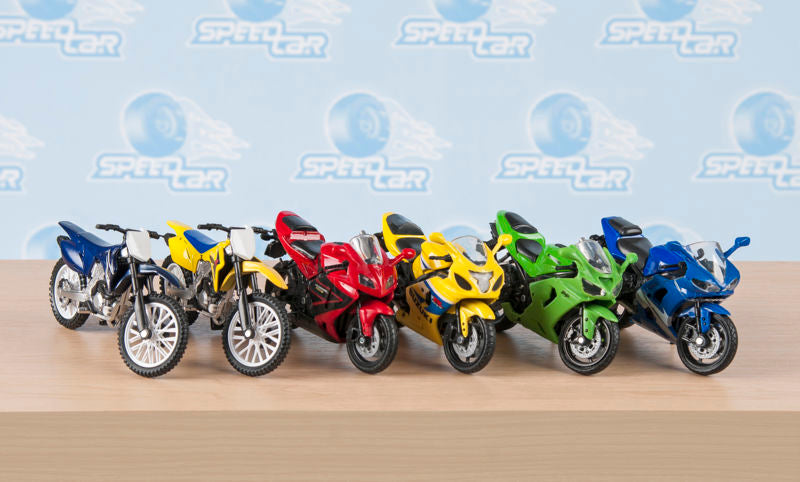 Speed motorcykel asst.