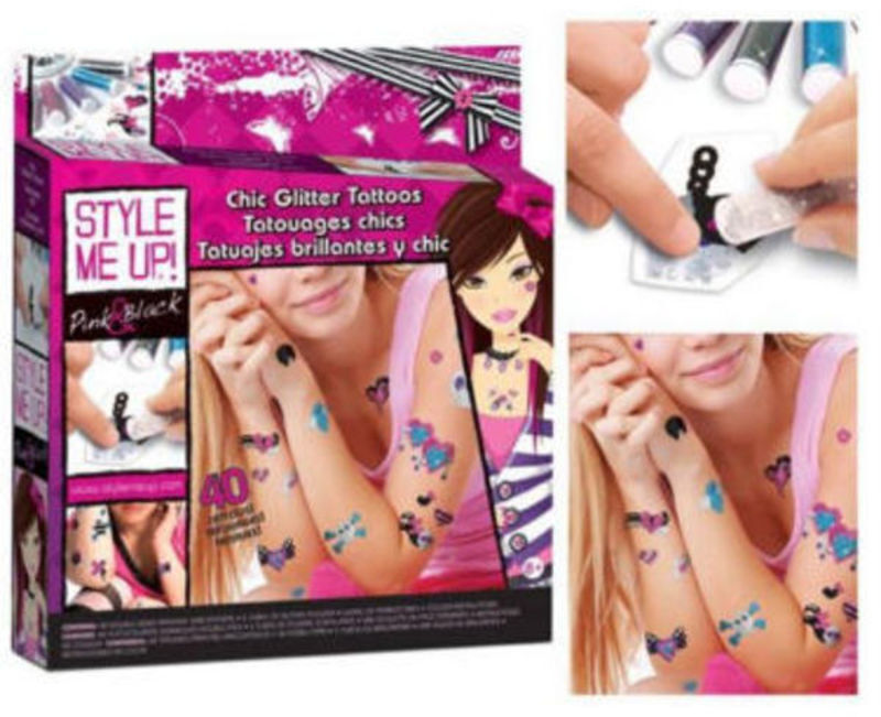 STYLE ME UP CHIC GLITTER TATTOOS