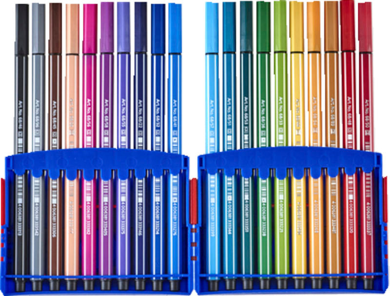 Fiberpen 68 Stabilo colorparade i box