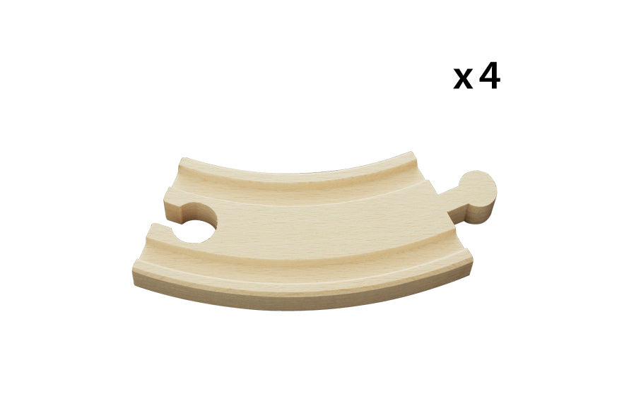 BRIO 33337 Buede skinner, korte