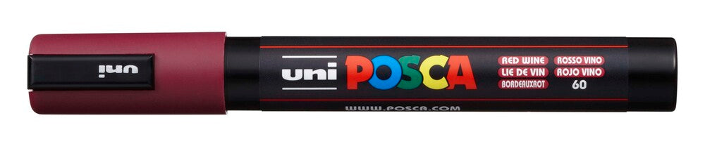 Paintmarker Uni POSCA pc-5m vin rød