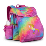 Skoletaske Jeva intermediate rainbow unicorn