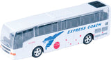 Metal bus med lys og lyd 4 asst.