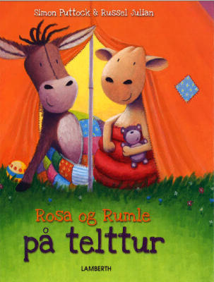 Rosa og Rumle på telttur