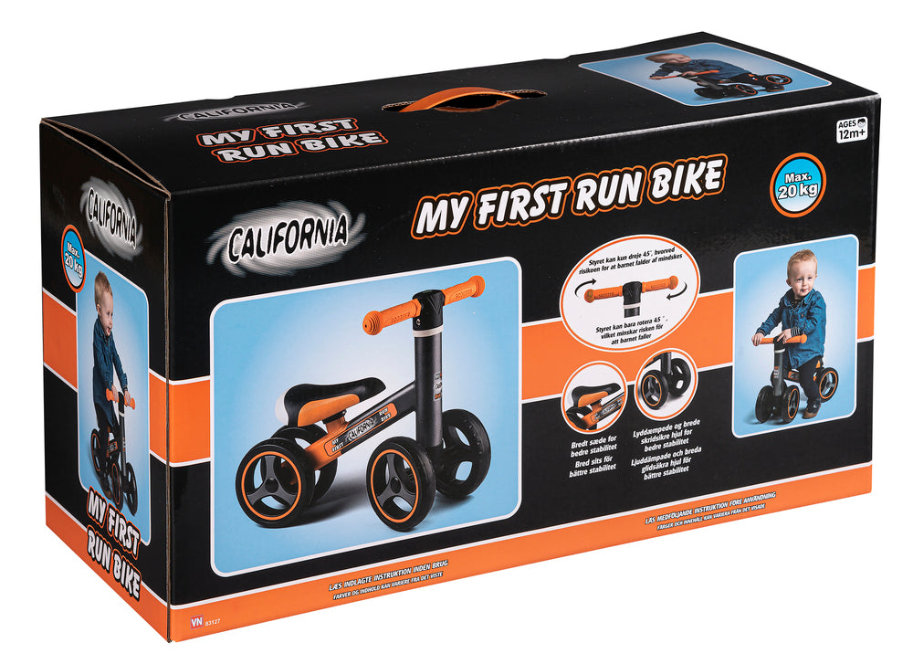My first bike orange