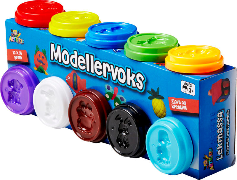 ARTKIDS MODELLERVOKS 10 DÅSER