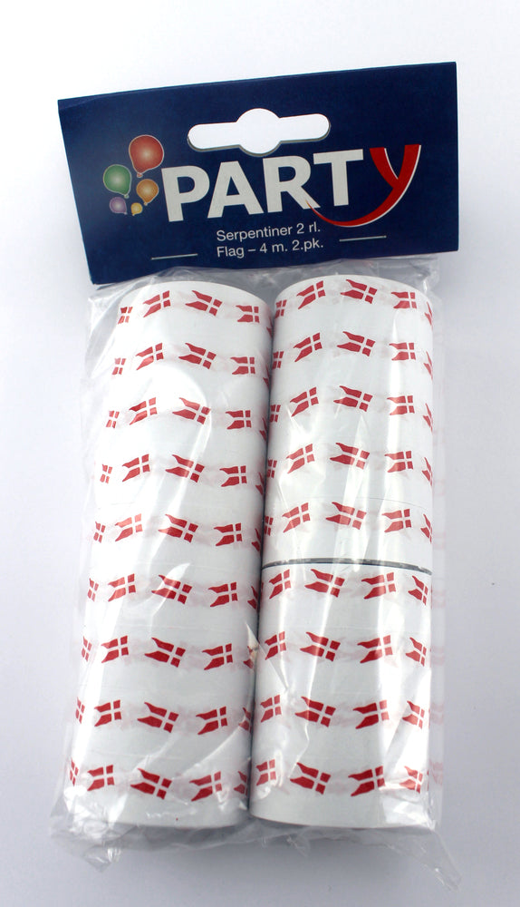 Serpentiner med flag