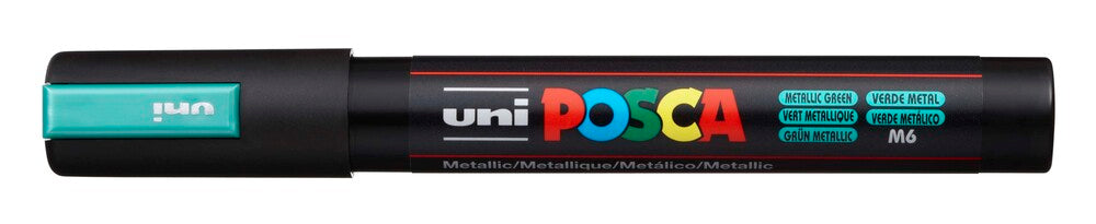 Paintmarker Uni POSCA pc-5m metallic grøn