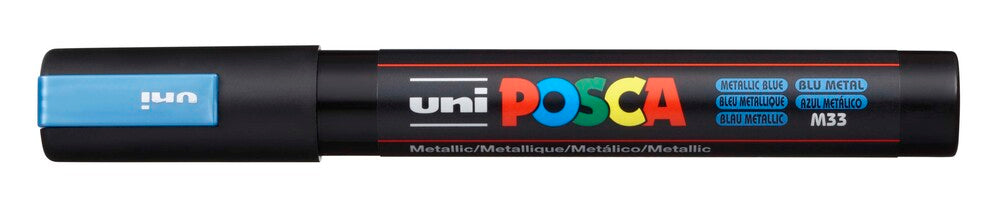 Paintmarker Uni POSCA pc-5m metallic blå