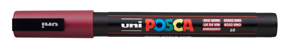 Paintmarker Uni POSCA pc-3m vin rød
