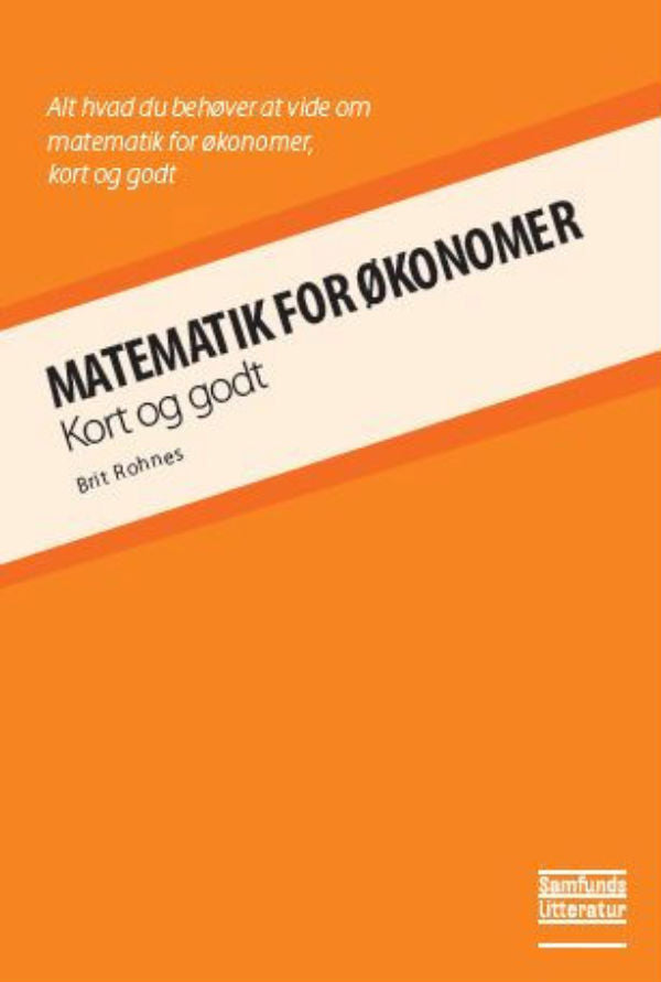 Matematik for økonomer