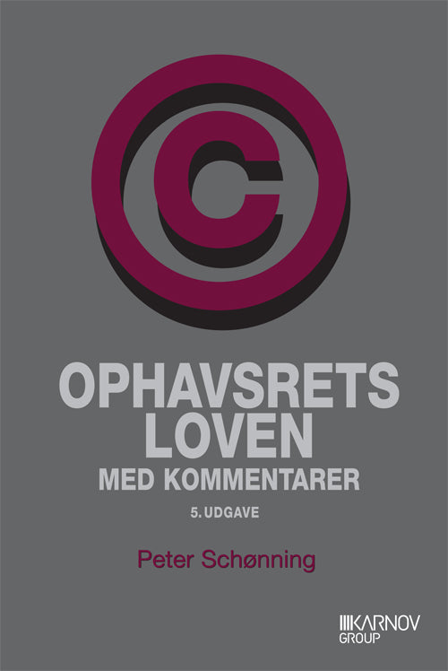Ophavsretsloven med kommentarer